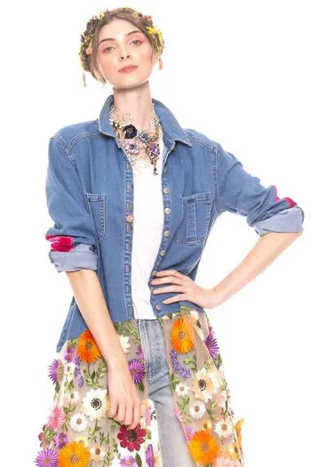 Anastasia Denim Shirt Dress/Duster