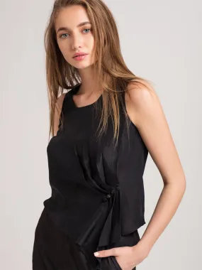 Black Handkerchief Top