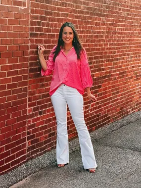 Boho Dotted Blouse