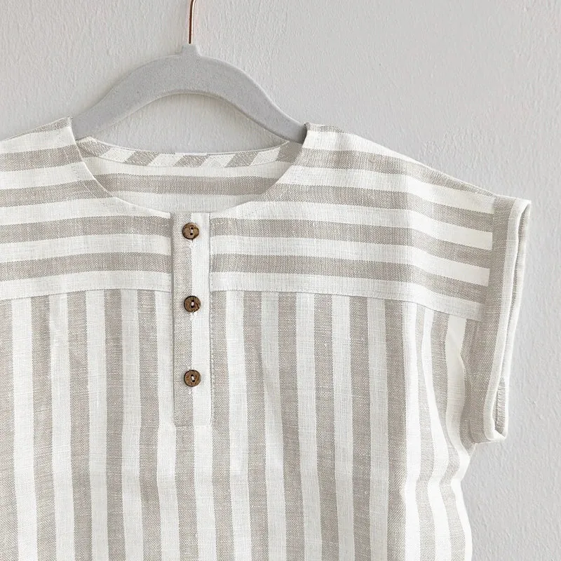 Boys Round-Neck Shirt