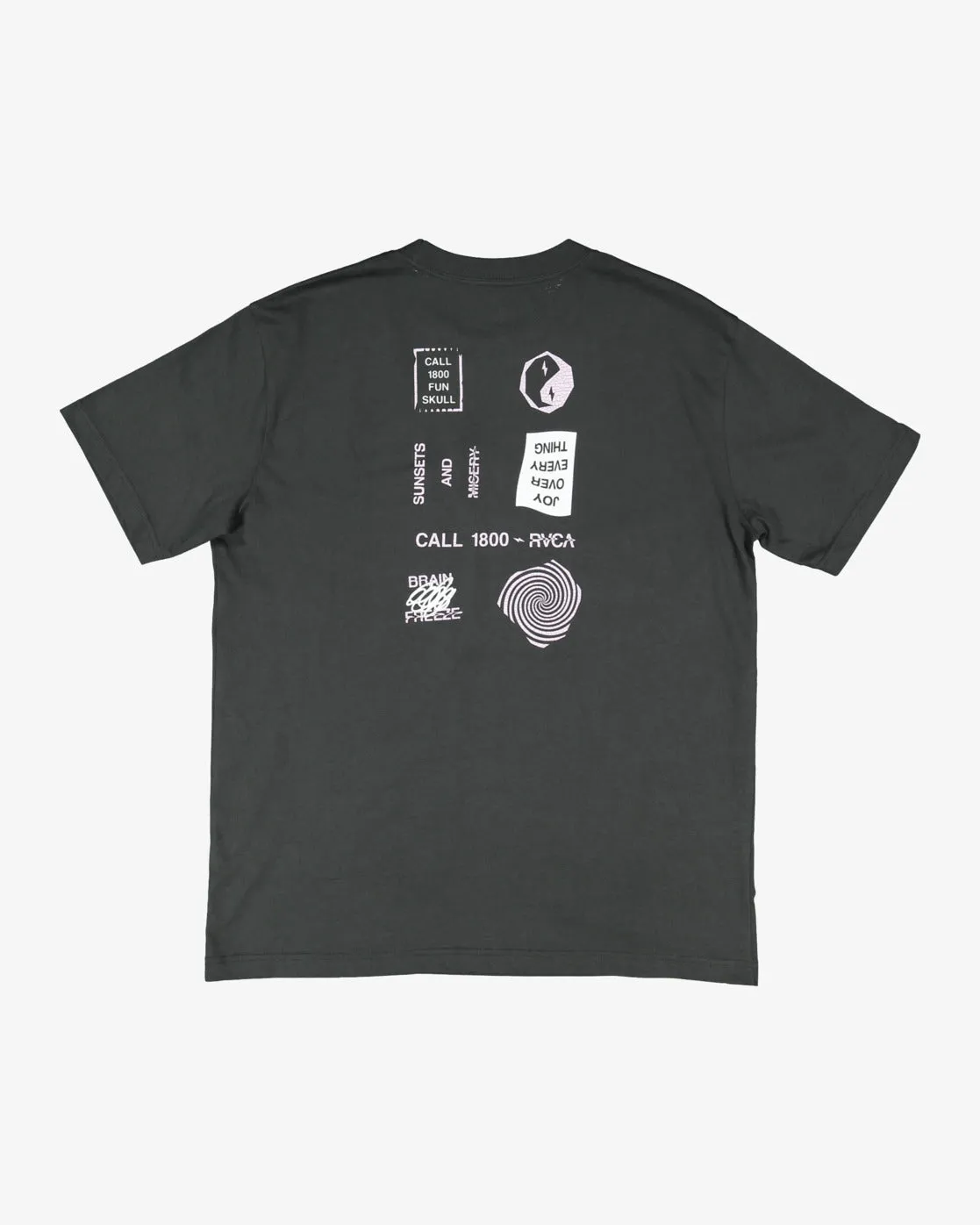 Call Short Sleeve Tee T-Shirt - Pirate Black