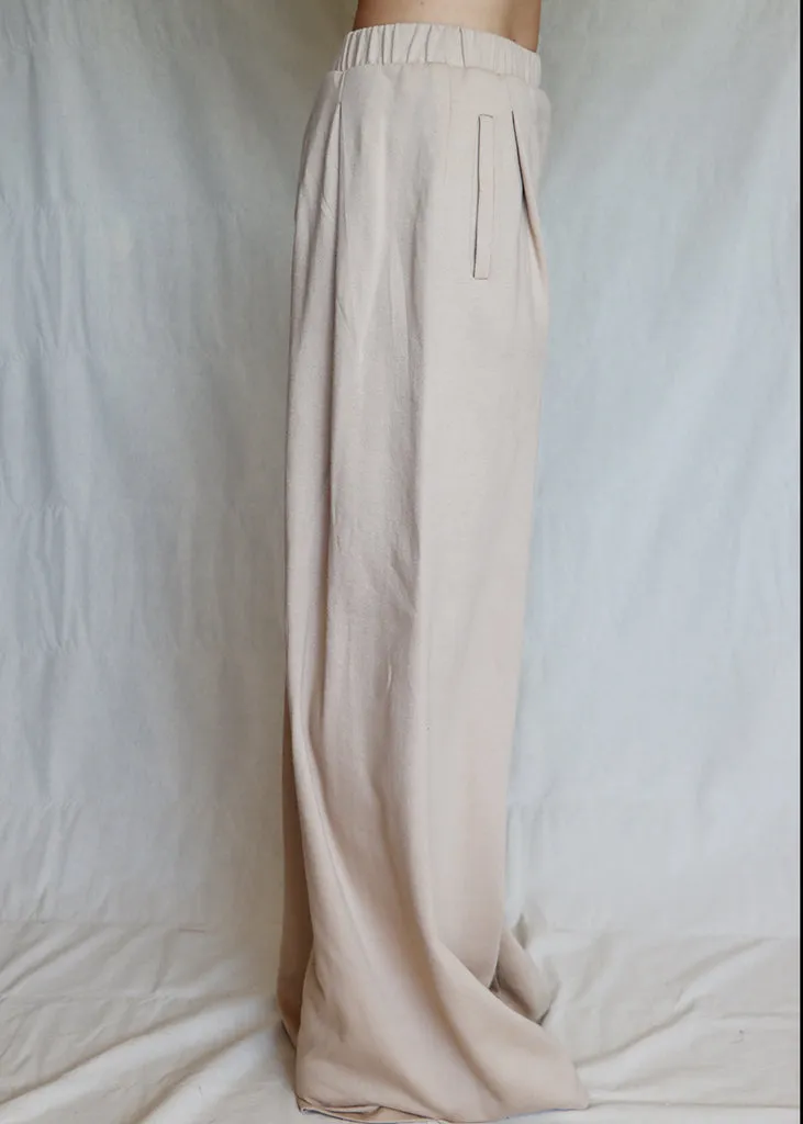 FUFFI PANT COTTON - BEIGE