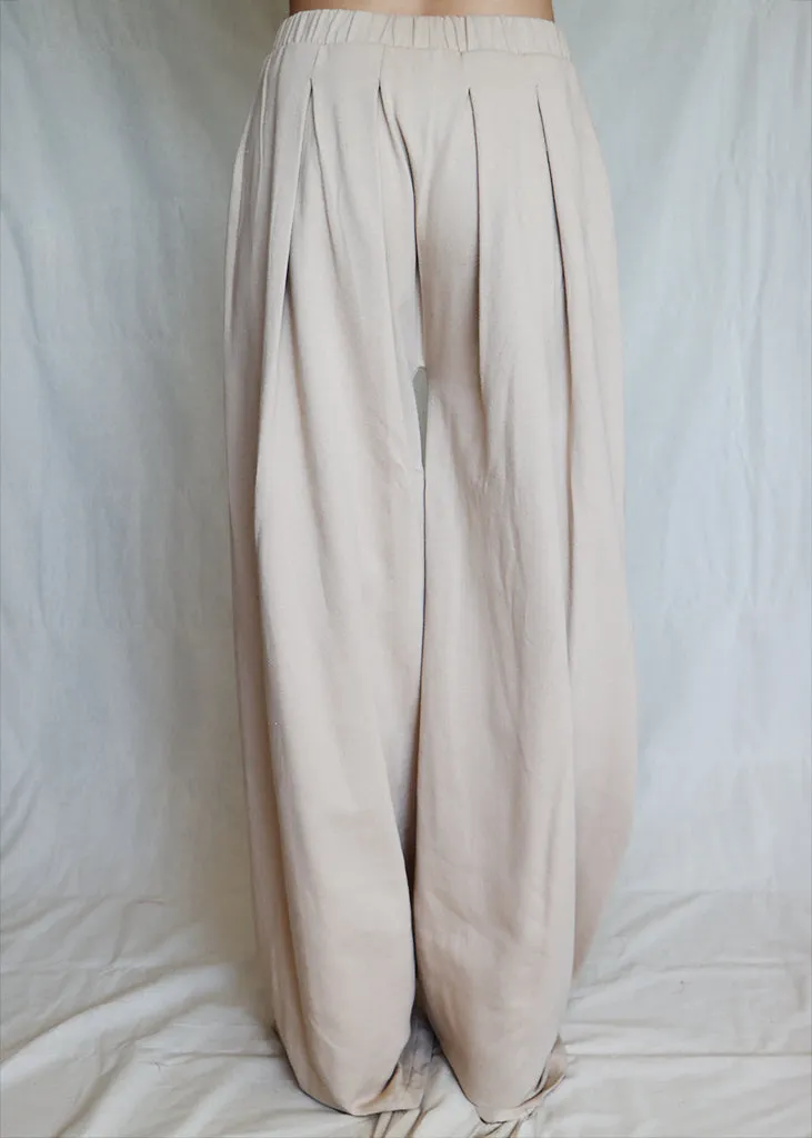 FUFFI PANT COTTON - BEIGE