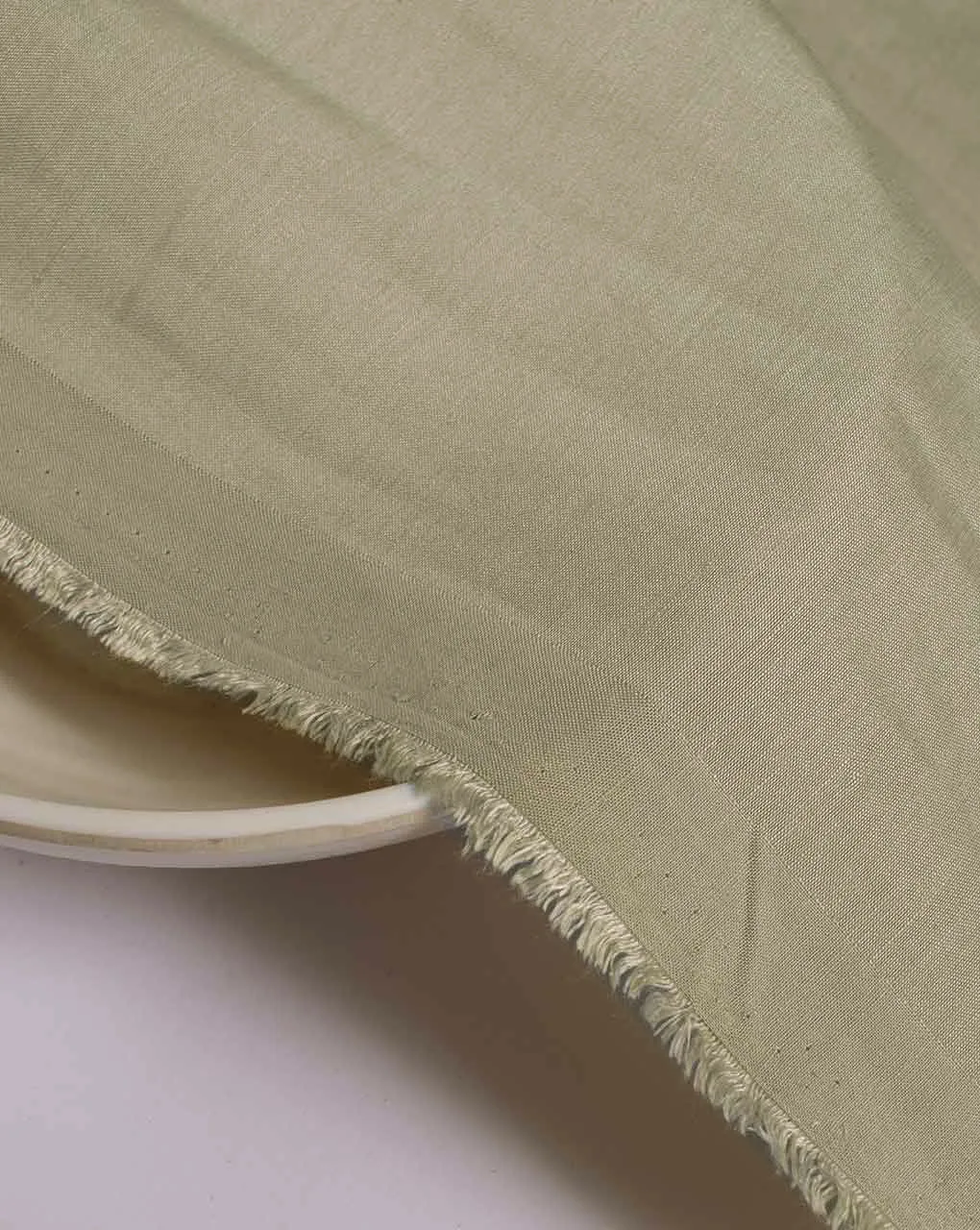 Heavy Poly Satin Fabric (Poly Linen Satin) 58" - 18 kg