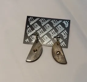 Horn Piece Earrings by Jeff Lieb