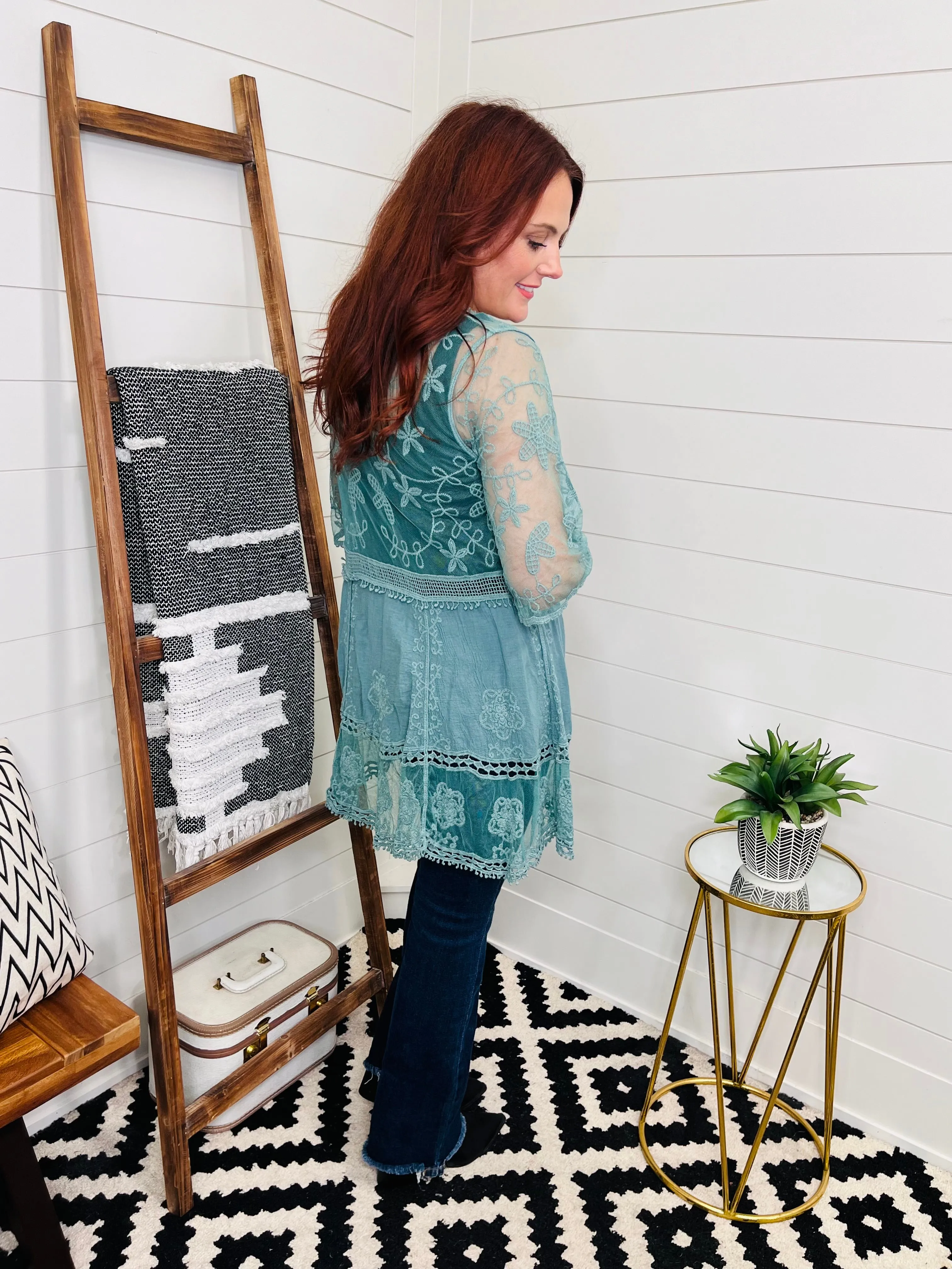 Lace Boho Tunic: 2 Colors