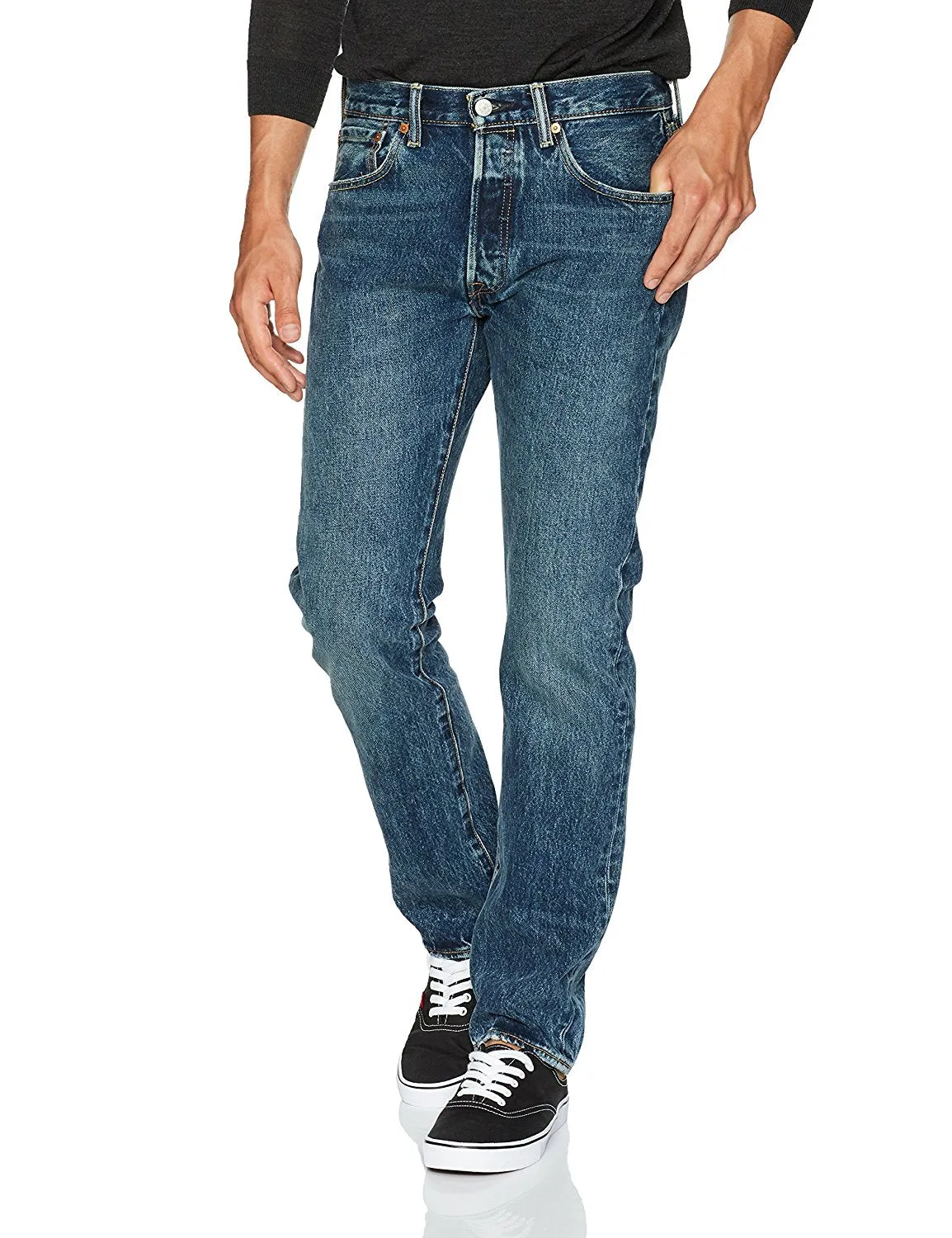 Levi's Men's 501 Original Fit Jean In My Eyes