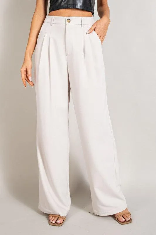 Loose Straight Leg Pants