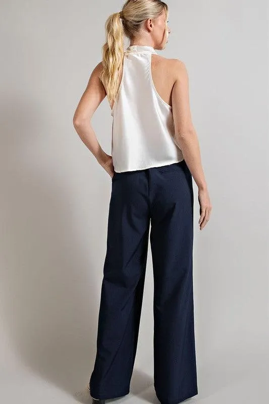 Loose Straight Leg Pants