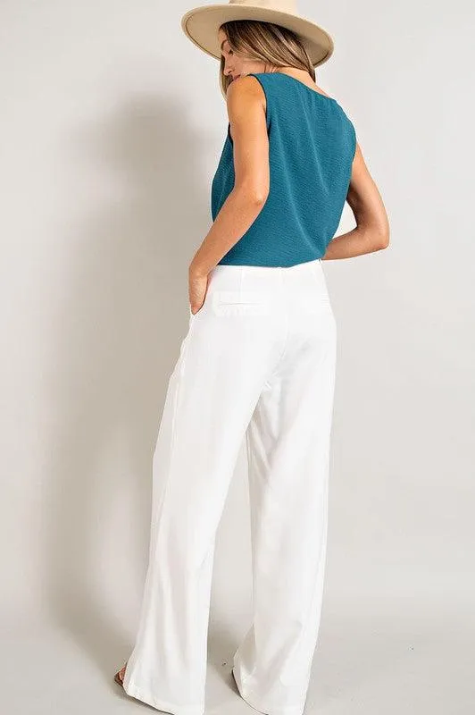 Loose Straight Leg Pants