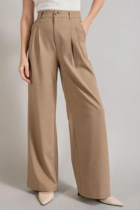 Loose Straight Leg Pants