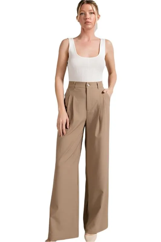 Loose Straight Leg Pants