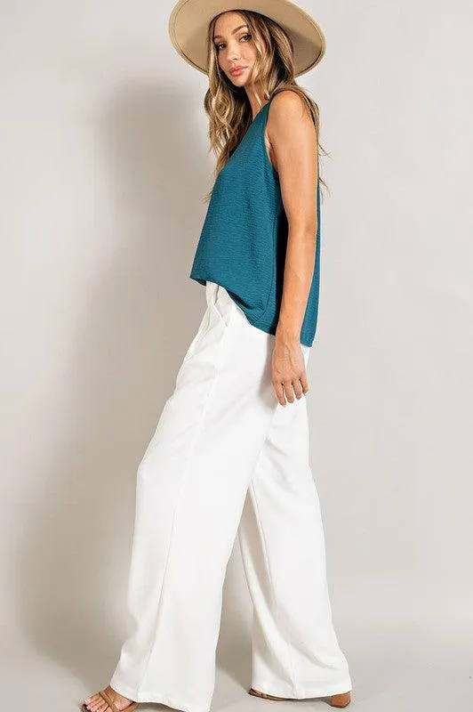 Loose Straight Leg Pants