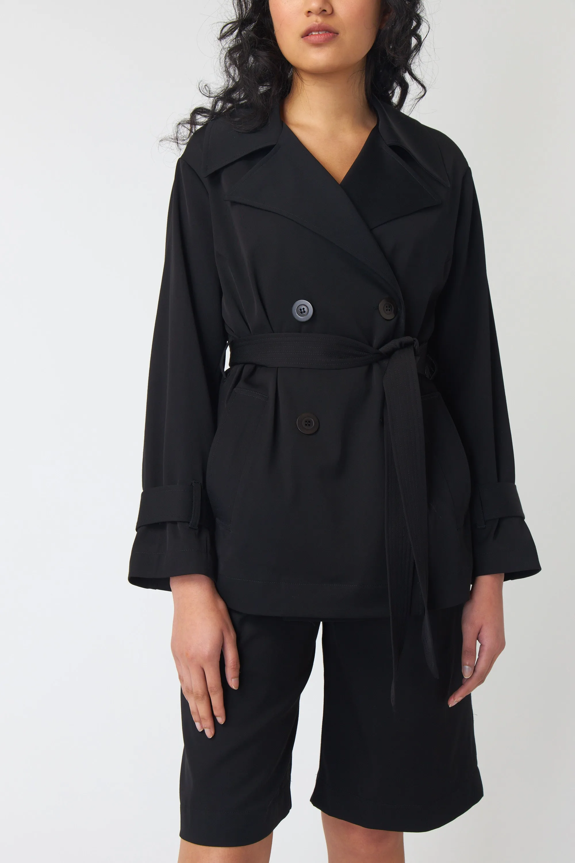 Milton cropped coat