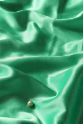 Mint Green Dyed Satin