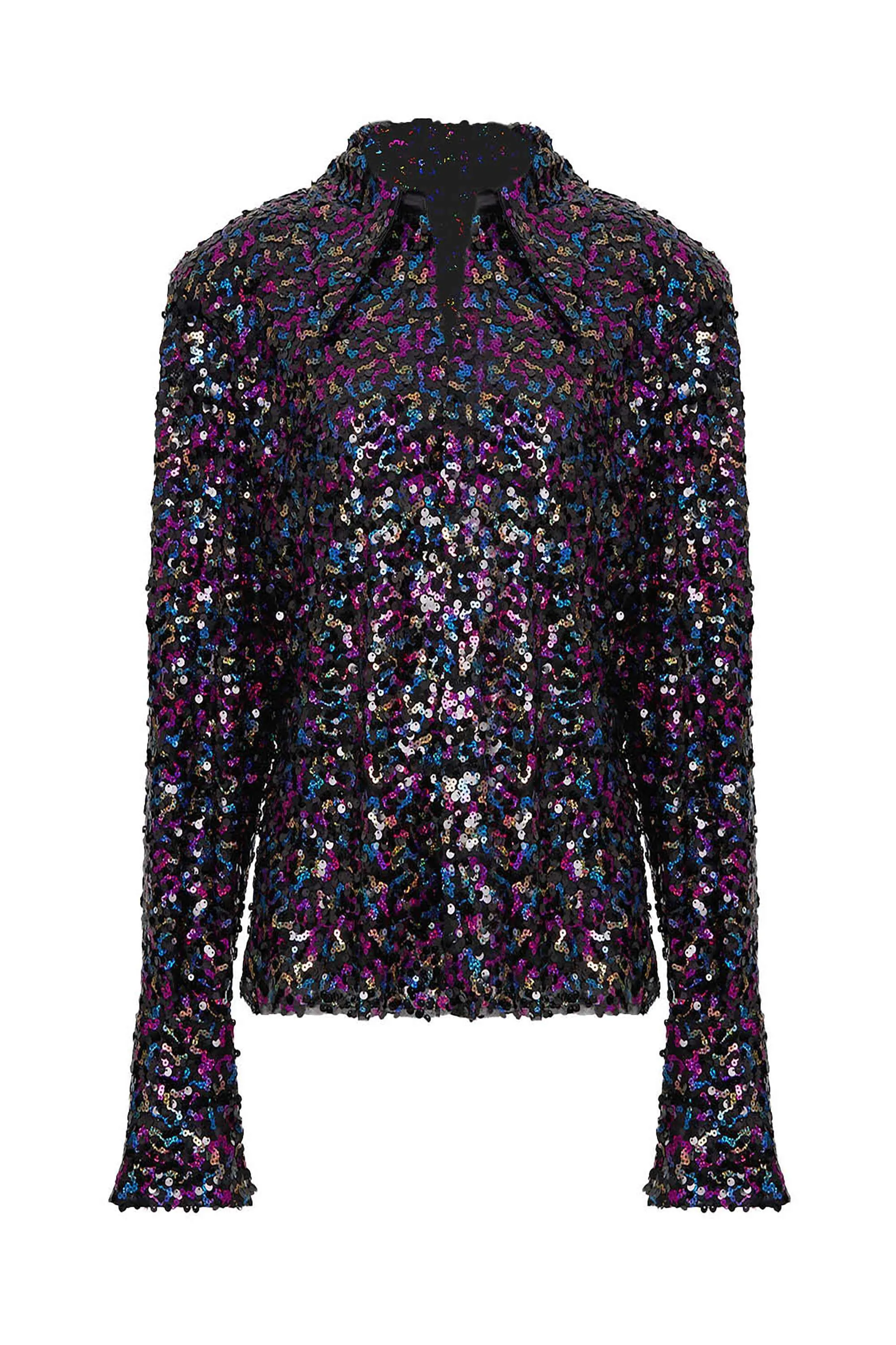 Multicolor Sequined Shirt (Final Sale)