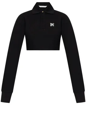 PA Monogram Cropped Polo