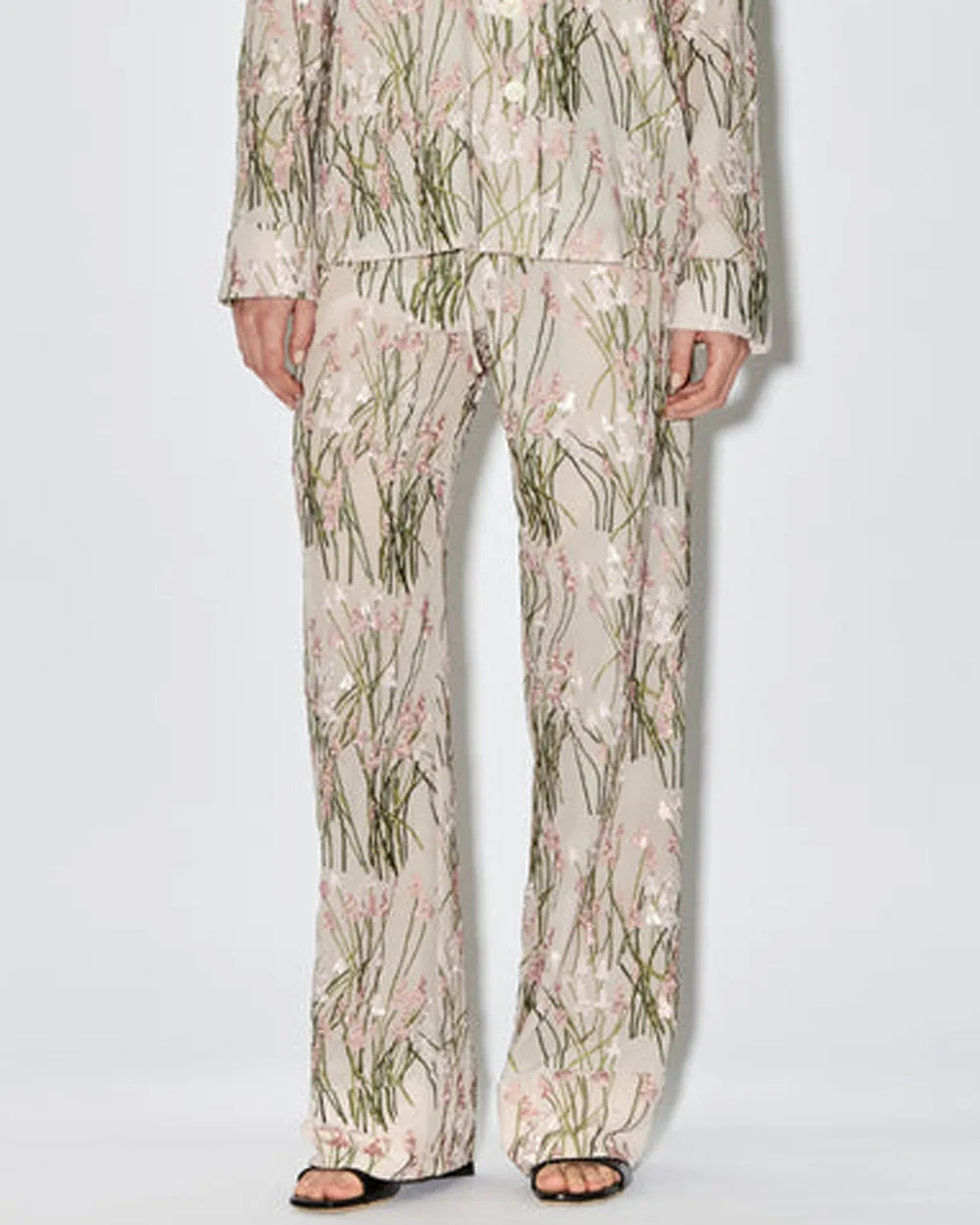 Pink Hyacinth Pyjama Louis Pant