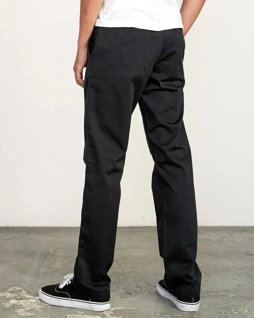 RVCA The Weekend Stretch Straight Fit Pants