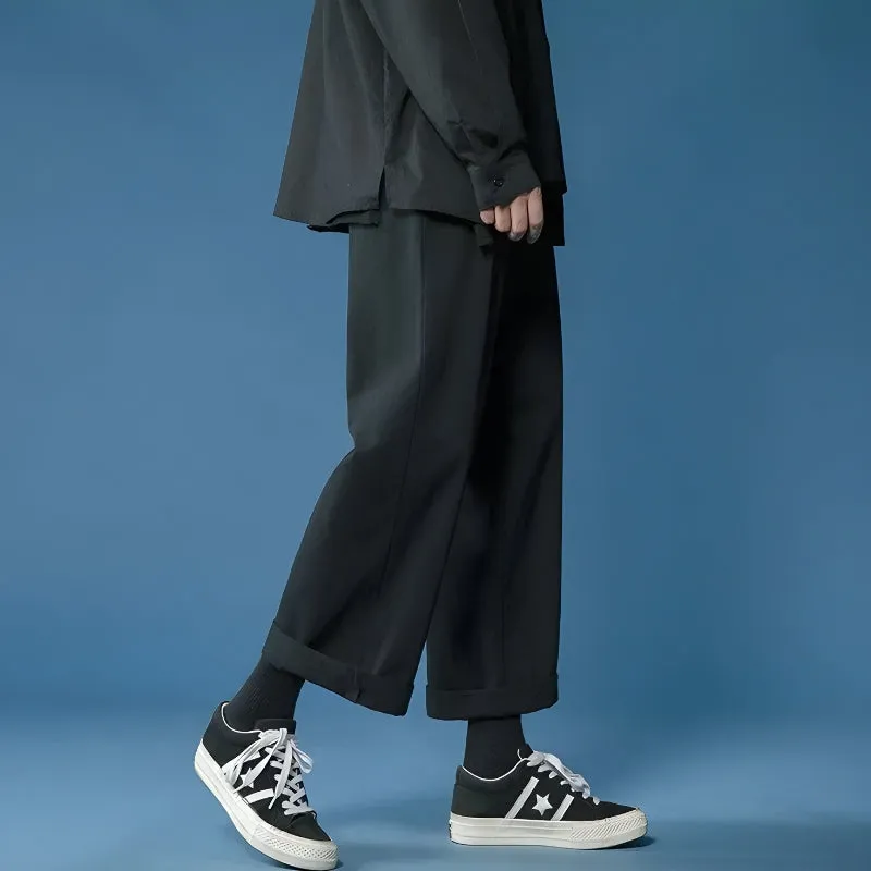 Soft Boy Casual Straight Leg Pants