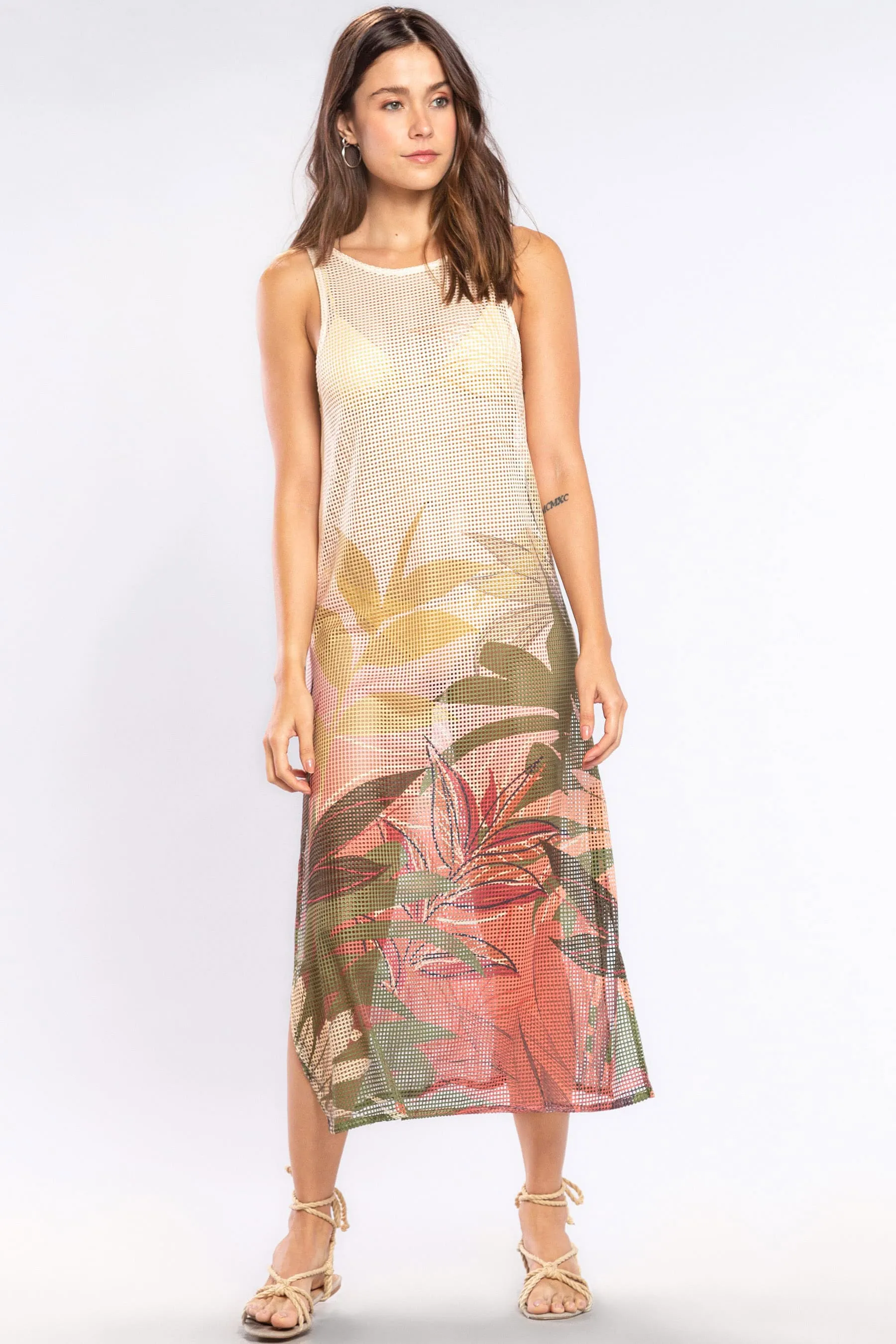 Tropical Maxi Dress