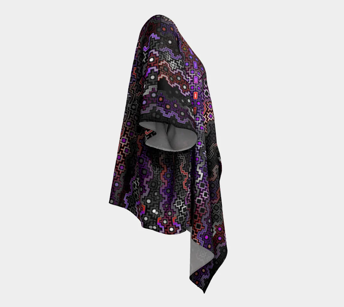 Twilight Healing Draped Kimono