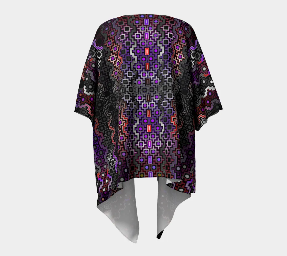 Twilight Healing Draped Kimono