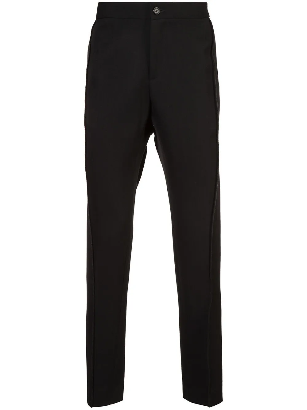 Virgin Wool Twisted Seam Trousers