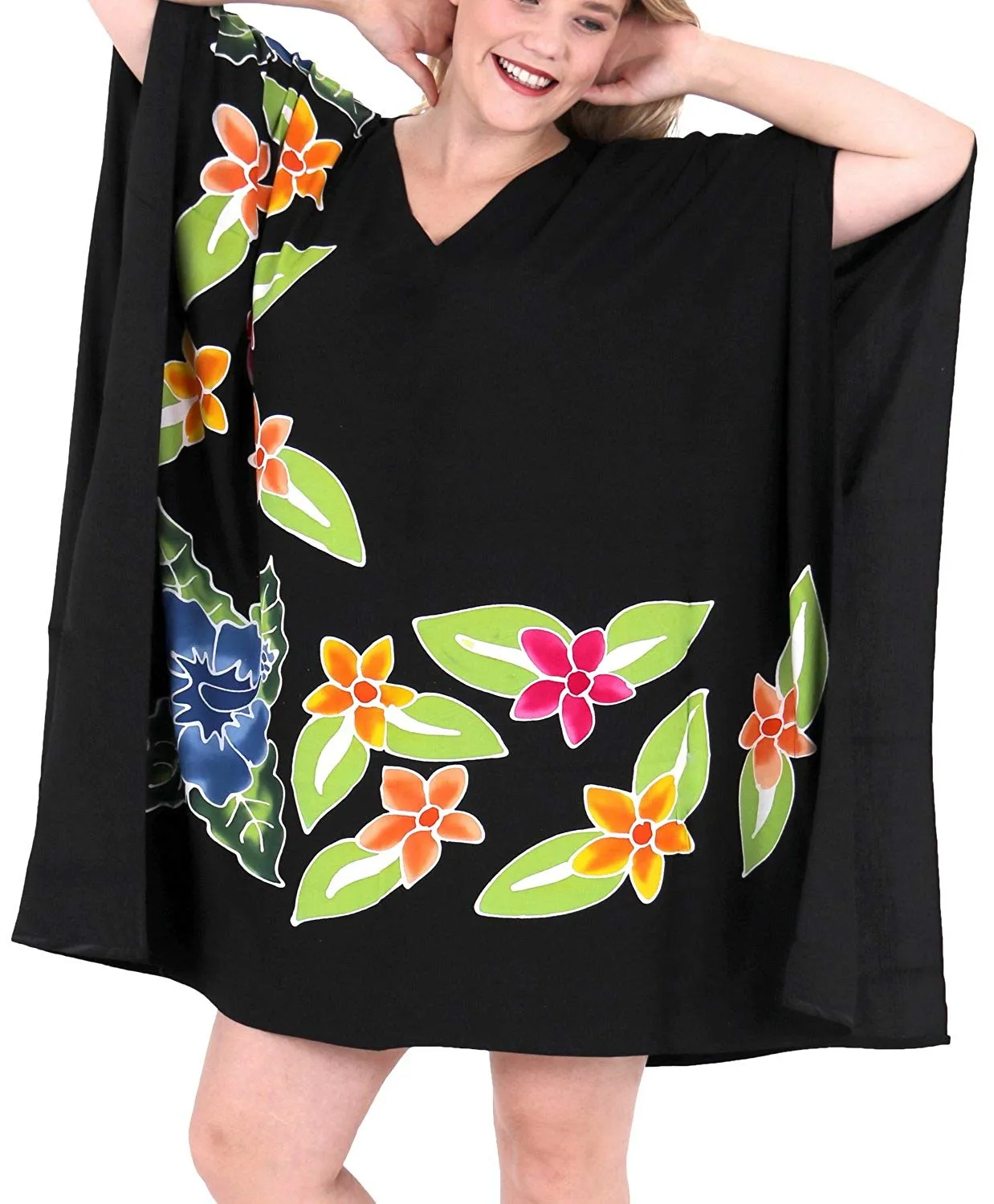 Women Dress Designer Sundress Beachwear Plus Size Evening Casual Cover ups Black