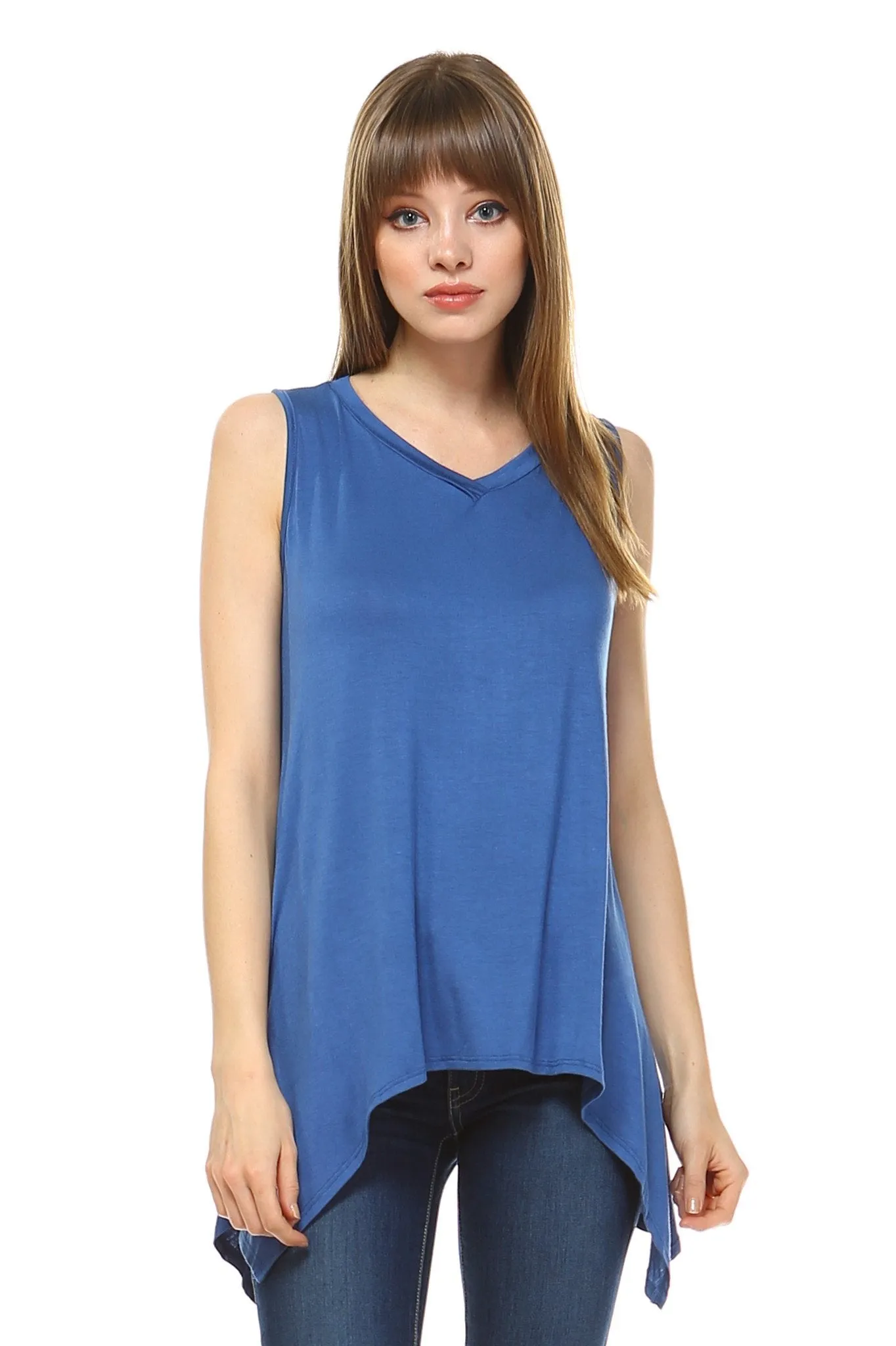 Women's BOHO V-Neck Tank Top