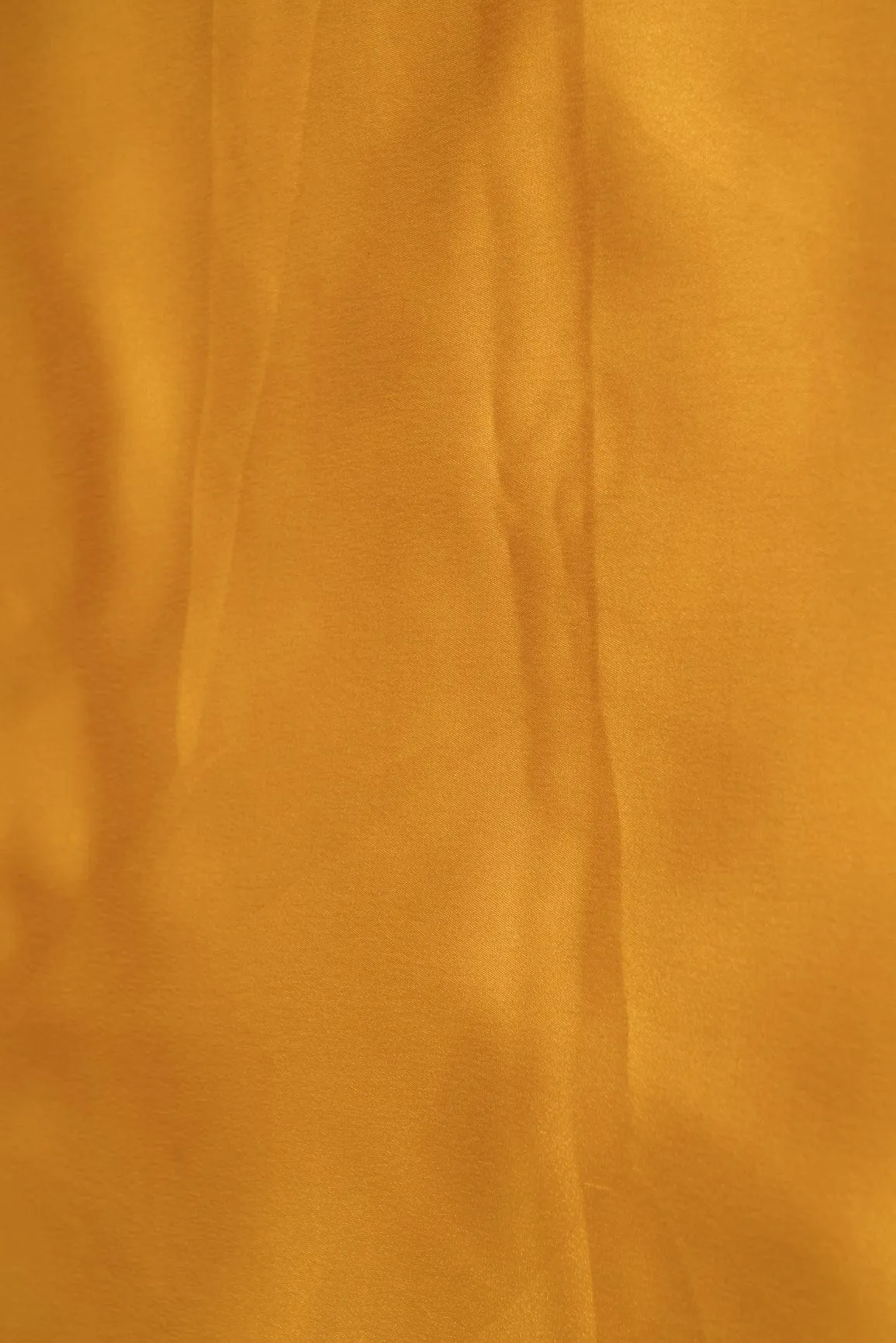 Yellow Ochre Dyed Satin